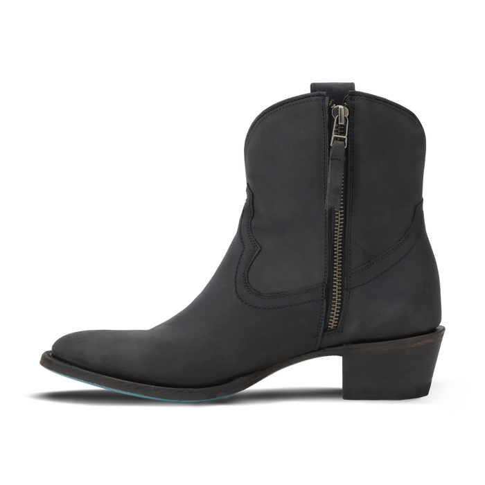 Plain Jane Bootie - Matte Black