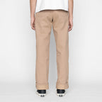 Pleated Trouser - Selvedge Slacks Beige by Naked & Famous Denim