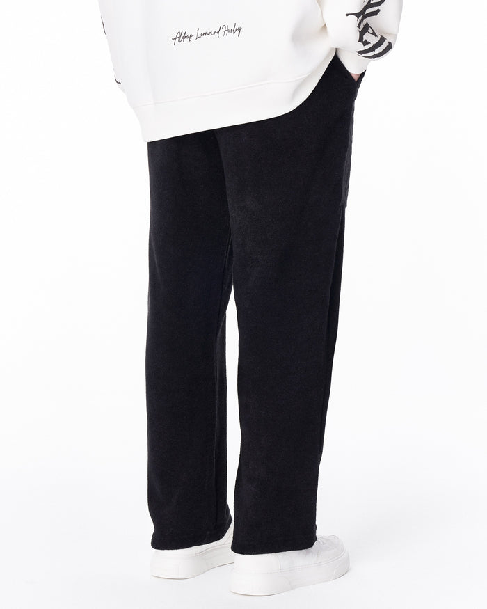 RebellionFire Street Style Black Fleece Sweatpants (4)