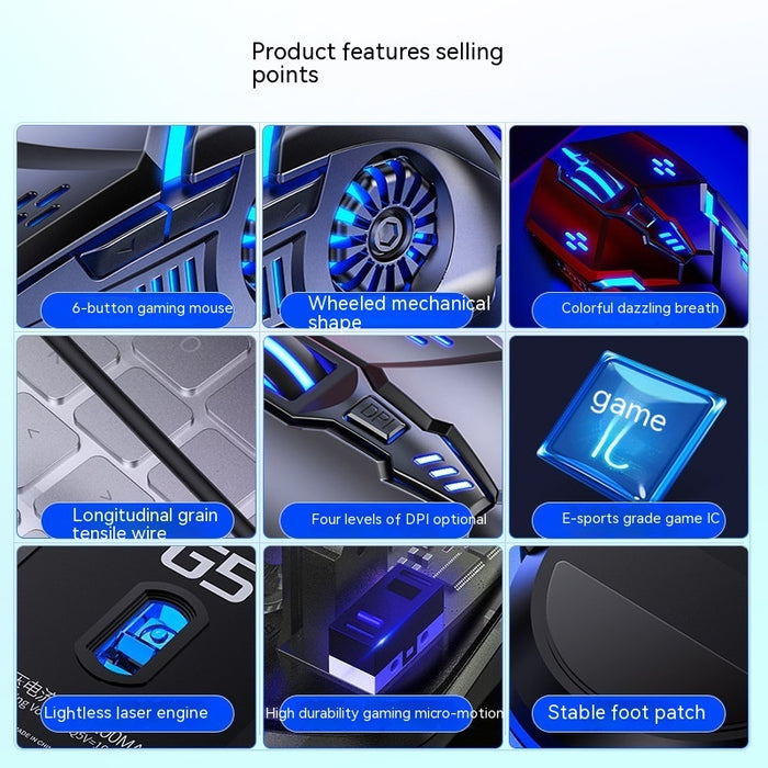 RGB Wired Gaming Mouse