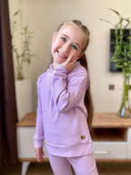 Rib Gorgeous Girl Hoodie Set