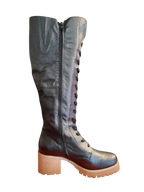 rijglaars Serena zwart