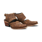 Robin Slingback Mule - Burnt Caramel