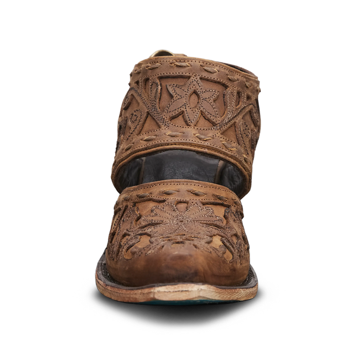 Robin Slingback Mule - Burnt Caramel