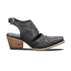 Robin Slingback Mule - Jet Black