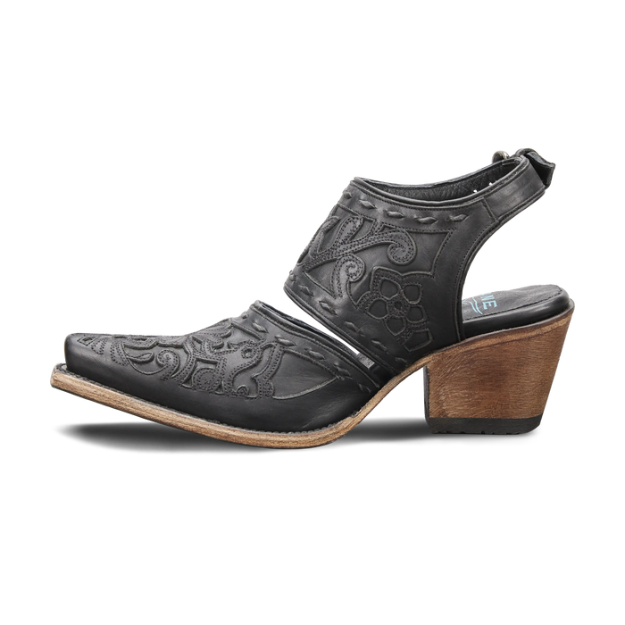 Robin Slingback Mule - Jet Black