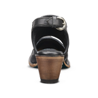 Robin Slingback Mule - Jet Black