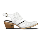 Robin Slingback Mule - Matte White