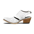 Robin Slingback Mule - Matte White