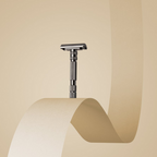 rockwell t2 adjustable double edge safety razor gunmetal chrome