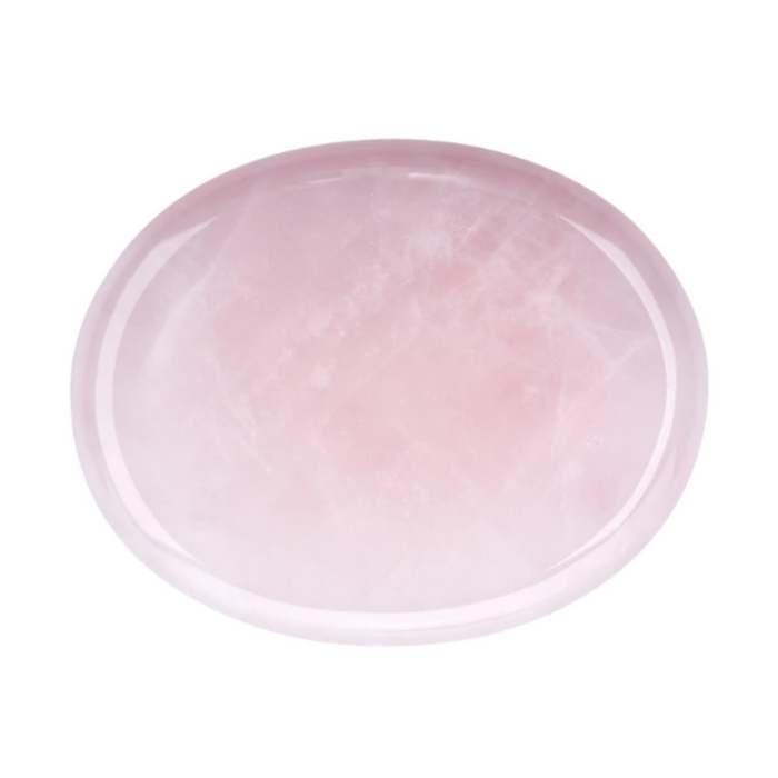 Rose Quartz Meditation Worry Stone | Wicked Good Gift Box