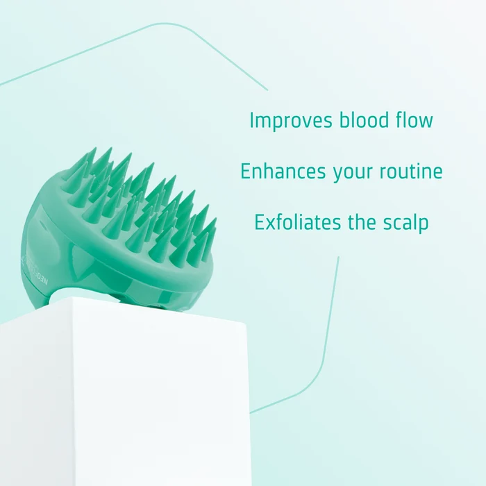 Scalp Massaging Shampoo Brush key features