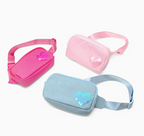 Sequin Heart Belt Bag