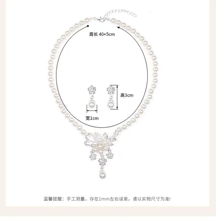 SET664 - Classical Pearl Jewellery Set