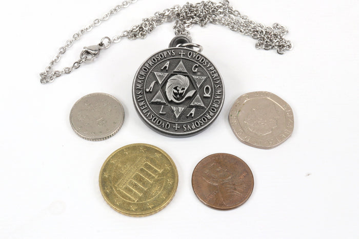 Shin Megami Tensei Locket Necklace - SMT Symbol - Persona Gift - Shin Megami Tensei / Atlus / SMT | LKT1