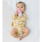 Silicone Teething Mitts: Bow