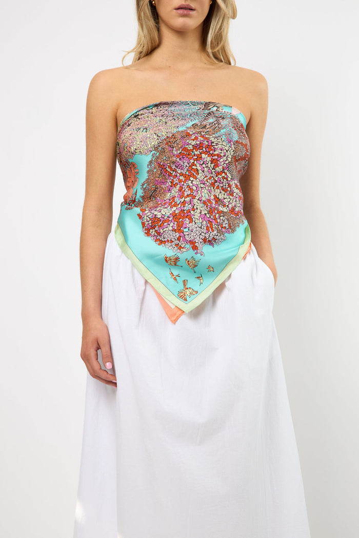 Silk Scarf Floral Dream Large
