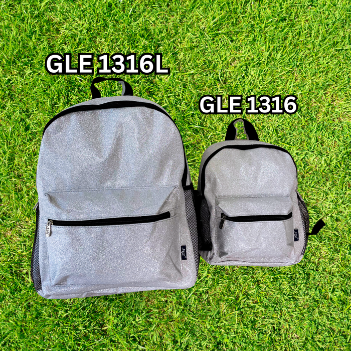 Large Silver glitter backpacks, cheer backpacks, dance backpacks, gymnastics backpacks, tumbling backpacks, ballet backpacks, sports backpacks, pageant backpacks, competition backpacks, glitter cheer bags, sparkle dance bags, glitter gym backpack, glitter practice backpack, glitter team backpack, cheer competition backpack, dance recital backpack, ballet gear backpack, gymnastics gear backpack, glitter travel backpack, glitter performance bag