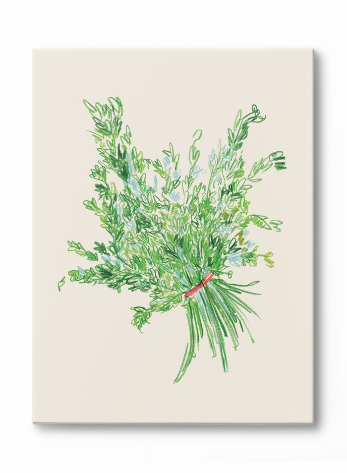 Sketched Herbs, Poster