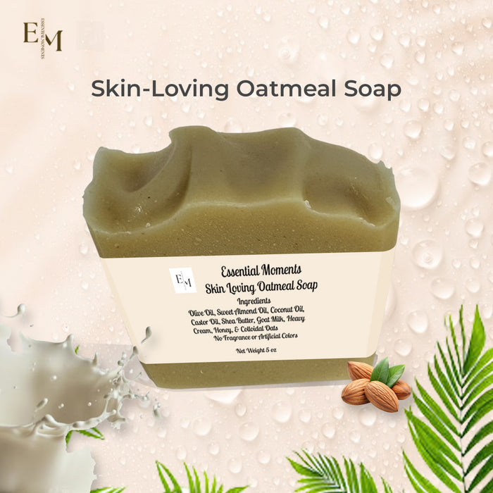 Skin Loving Oatmeal Soap - Essential Moments