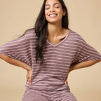 Softies Dream Relaxed V-Neck Capri Set