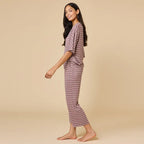 Softies Dream Relaxed V-Neck Capri Set
