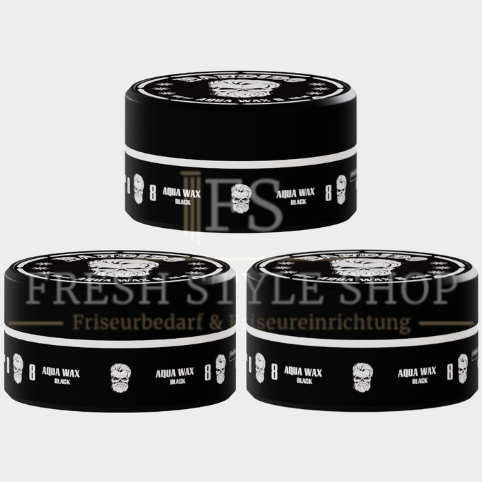 3 x Bandido Haar Wax 150ml Black