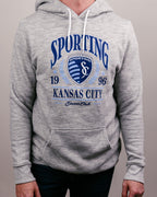 Sporting Soccer Club Athletic Grey Hoodie Front