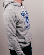 Sporting Soccer Club Athletic Grey Hoodie Side
