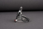 vkngjewelry Ring Sterling Silver Helm of Awe Wolf Ring Handmade Norse Jewelry