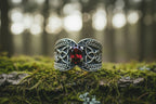vkngjewelry Ring Sterling Silver Viking Ornament Ring Handcrafted Knotwork Jewelry