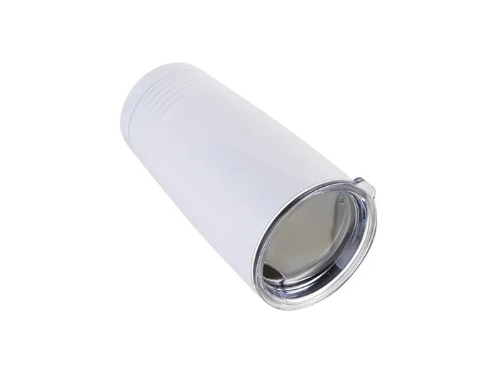 Sublimation 20oz Stainless Steel Tumbler with Ringneck Grip (White)