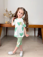Summer Love Girls Casual Set