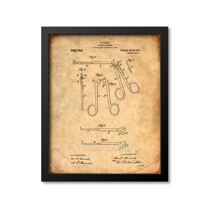 Surgical Forceps Patent Print