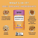 Teelixir Organic Mushroom Turmeric Latte - 100g - L'Organic