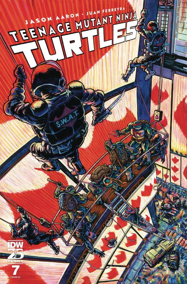 Teenage Mutant Ninja Turtles #7 1:10 Victor Alpi Variant
