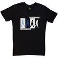 BEATLES, THE - ABBEY ROAD COLOURS CROSSING - T-Shirt Black