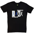 BEATLES, THE - ABBEY ROAD COLOURS CROSSING - T-Shirt Black