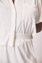 The Terry Set Top - White