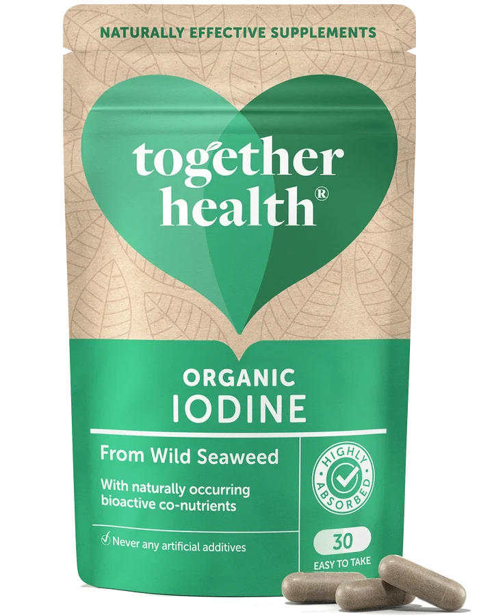 Together Organic Seaweed Iodine Food Supplement Capsules 30s