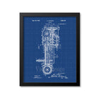 Massey Harris Tractor Patent Print