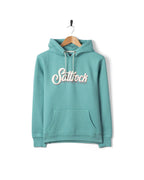 Trader Triple Womens Pop Hoodie in Blue