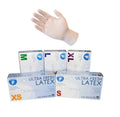 Ultra Fresh Disposable Latex Powder Free Examination Gloves - Box of 100 - In Stock Powder free (S,M,L,XL) TGA Approved