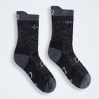 Unisex Trail Sock - Jet Black