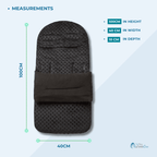 Universal Dimple Footmuff / Cosy Toes - Fits All Pushchairs / Prams & Buggies