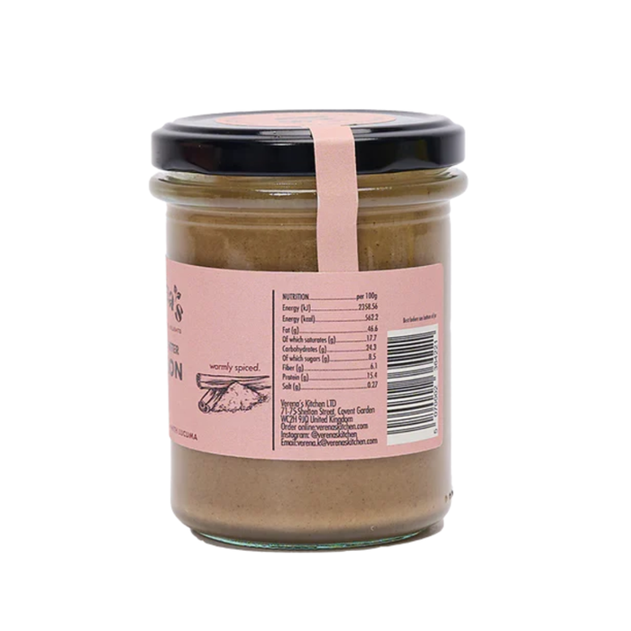Verena’s Kitchen Cinnamon Swirl Cashew Butter with Cinnamon & Lucuma 190g