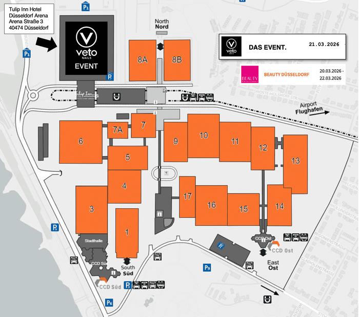 VETO NAILS EVENT – The Professional Experience