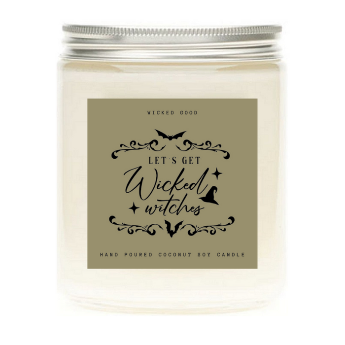 Let's Get Wicked Witches 13 Vintage Halloween Candles With Irresistible Fall Scents | Wicked Good Co.