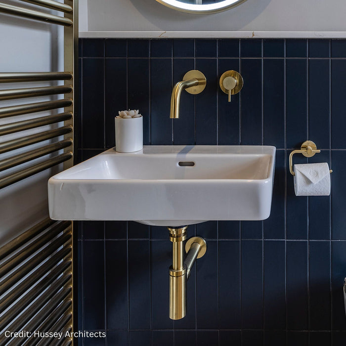 VOS Bottle Trap - Brushed Brass Plumbing Products JTP