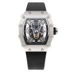W3833 - Curved Mirror Hollow Surface Men's Watch